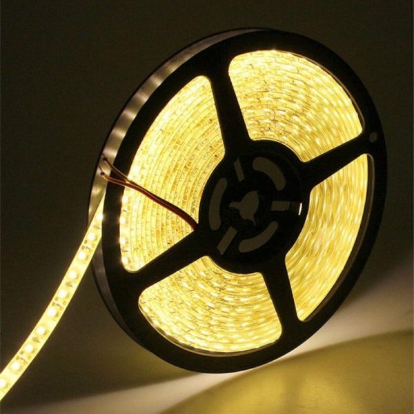 Banda 600 Led-uri 5m Alb-Cald Exterior