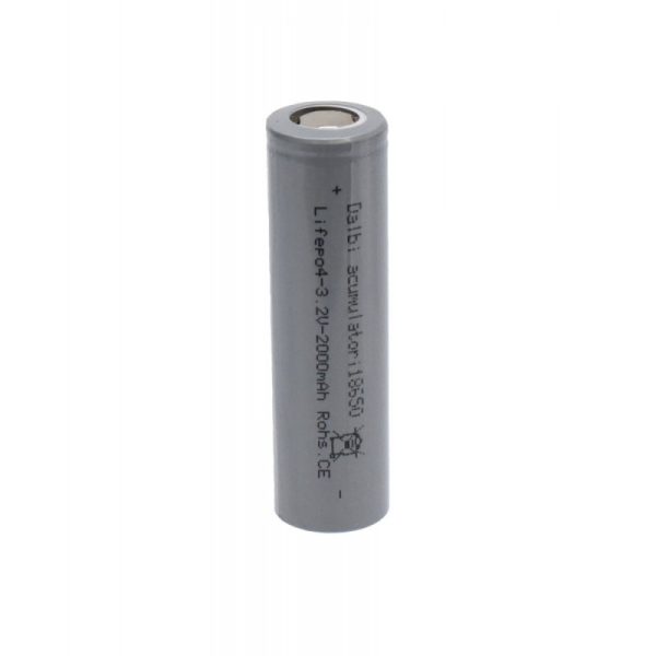 Acumulator LifePo4, Tip 18650, 3.2V, 2000mAh