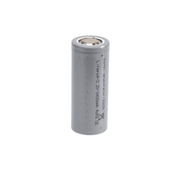 Acumulator LifePo4, Tip 26650, 3.2V, 3400mAh