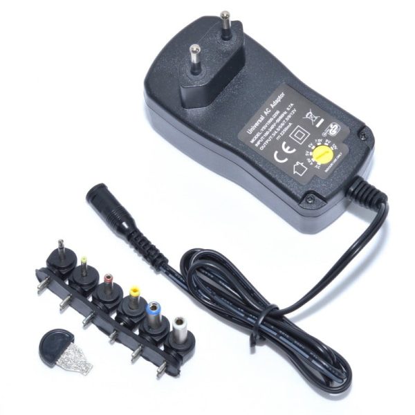 Alimentator stabilizat 220V, cu tensiune reglabila 3-12V/600mah si iesire USB