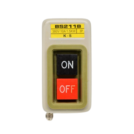 Buton Intrerupator ON/OFF BS-211, 1.5 KW, 380V