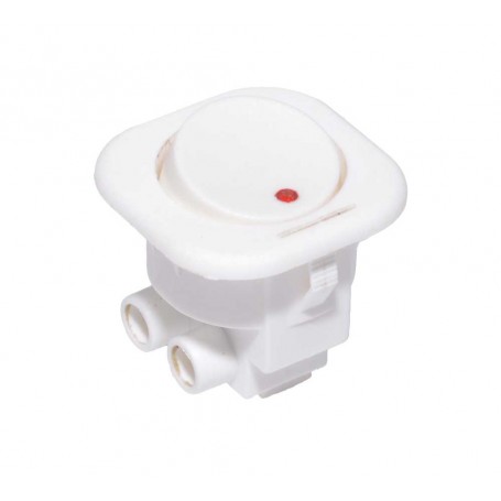 Buton ON/OFF Alb 250V/6A T120-A