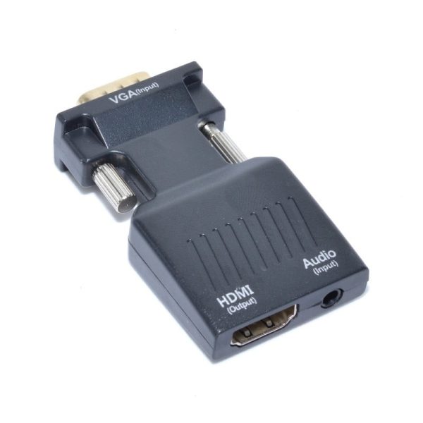 Convertor Video VGA - HDMI + Audio, HDTV, 1080P
