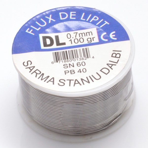 Fludor de Lipit cu pasta ,100g - 0,7mm , SN60/PB40