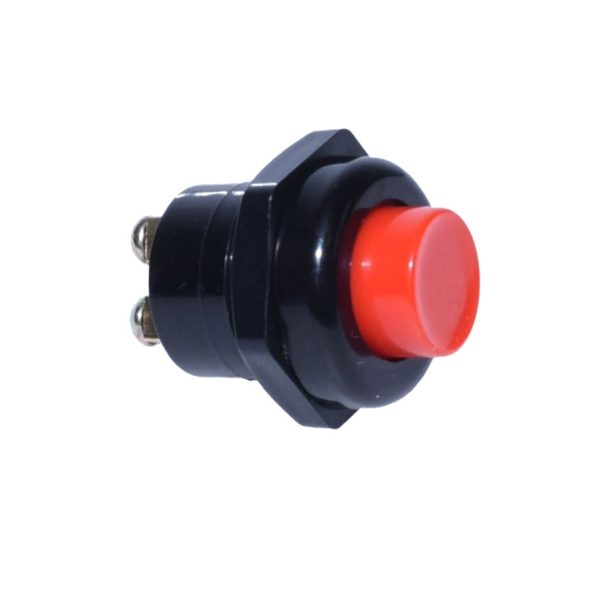 Push Buton Plastic de Impuls 12VDC / 250VAC