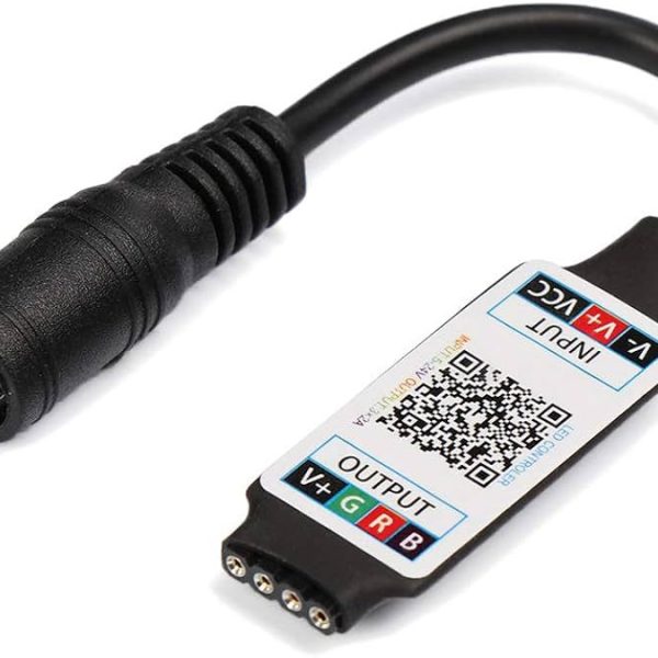 Mini Controler RGB LED cu Bluetooth QR