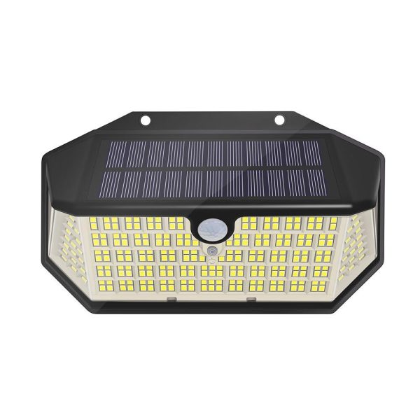 Lampa Solara de Perete cu 266 LED-uri, Senzor de Miscare si 3 Moduri de Iluminare